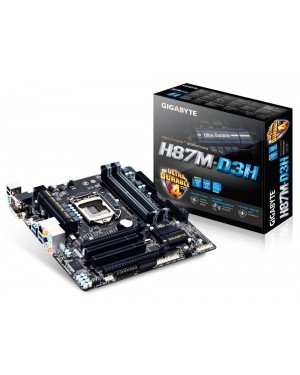 Motherboard Intel GIGABYTE H87M-D3H 